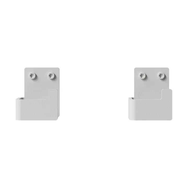 Nichba タオルフック - White, 2-pack - Nichba