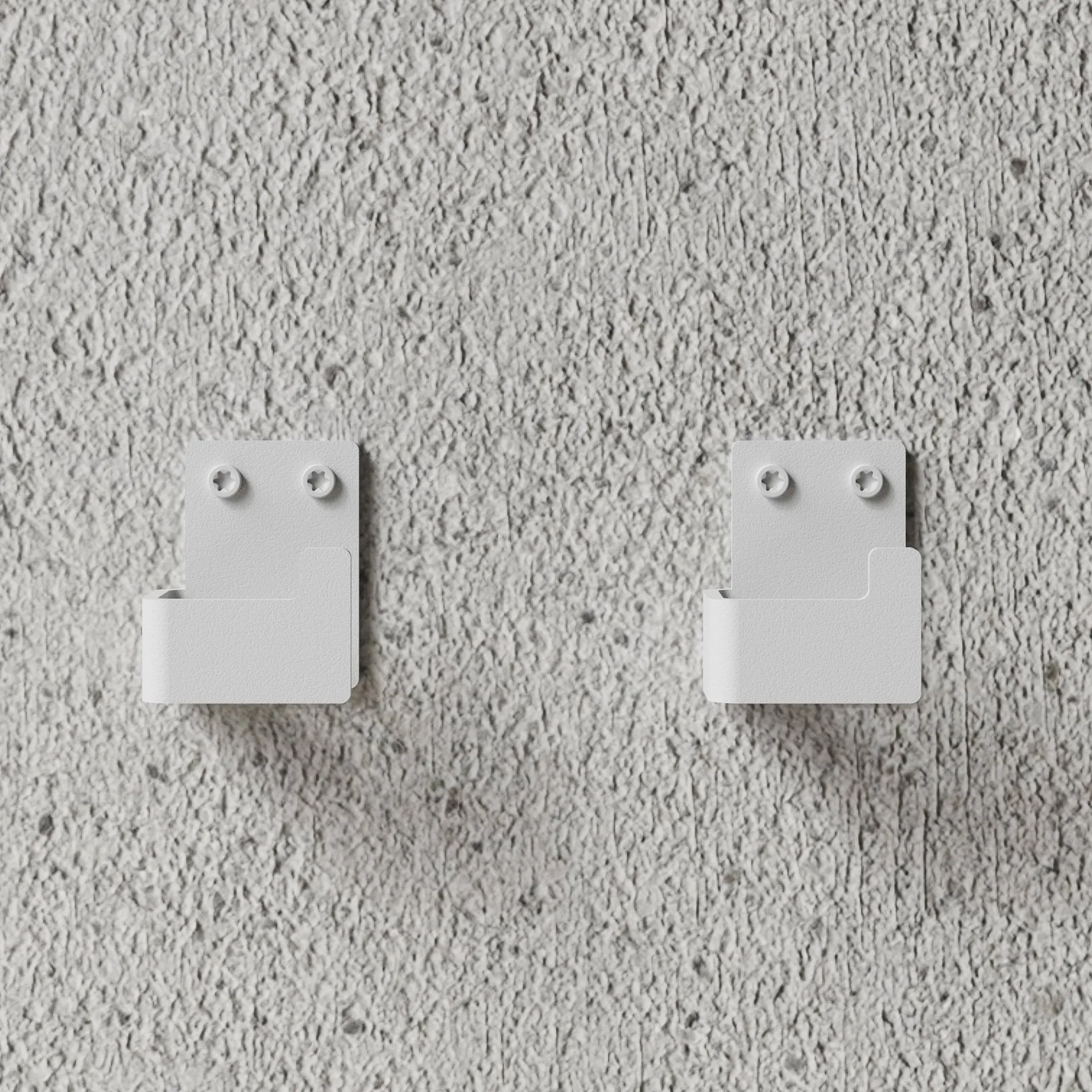Nichba タオルフック, White, 2-pack Nichba
