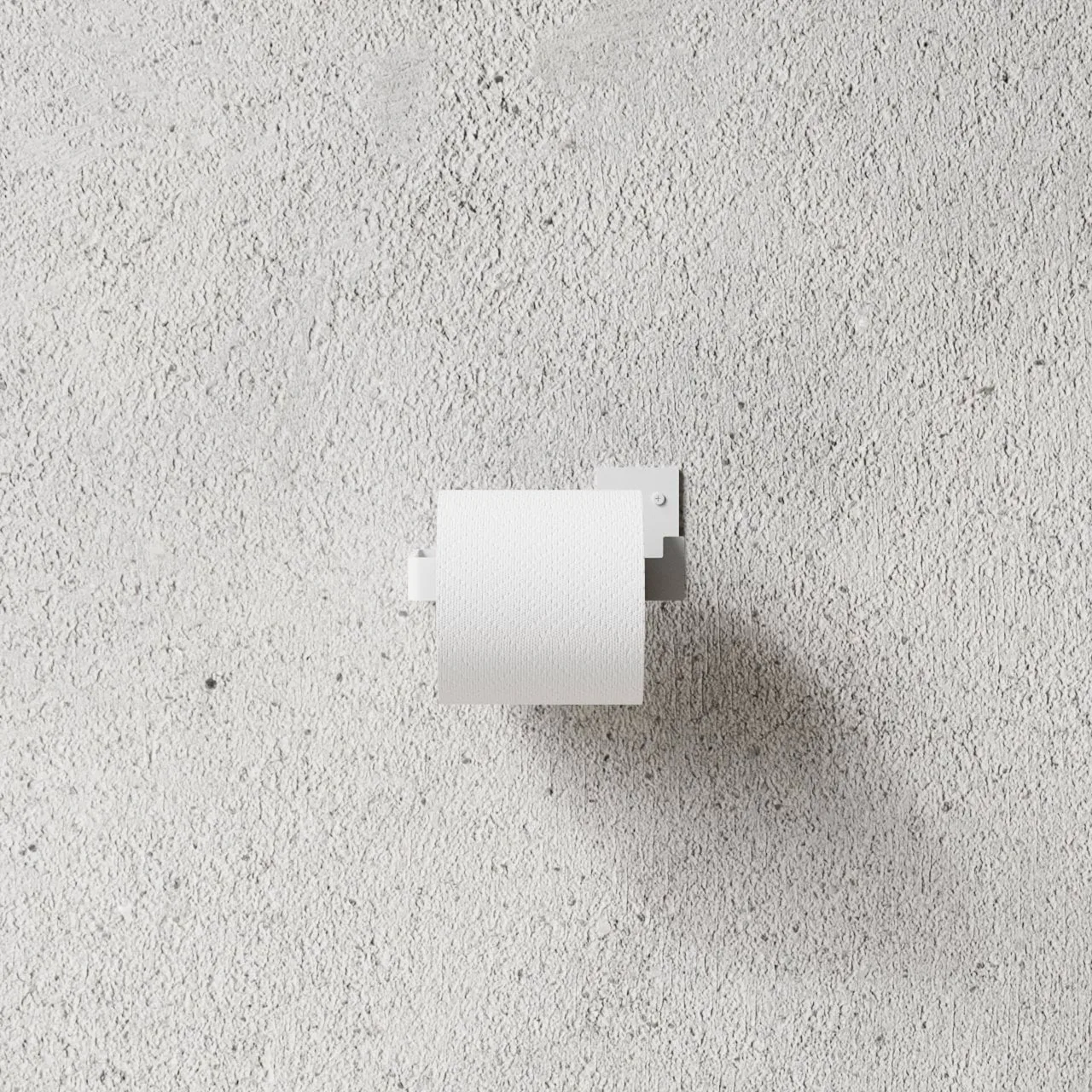 Nichba トイレットペーパーホルダー, White Nichba