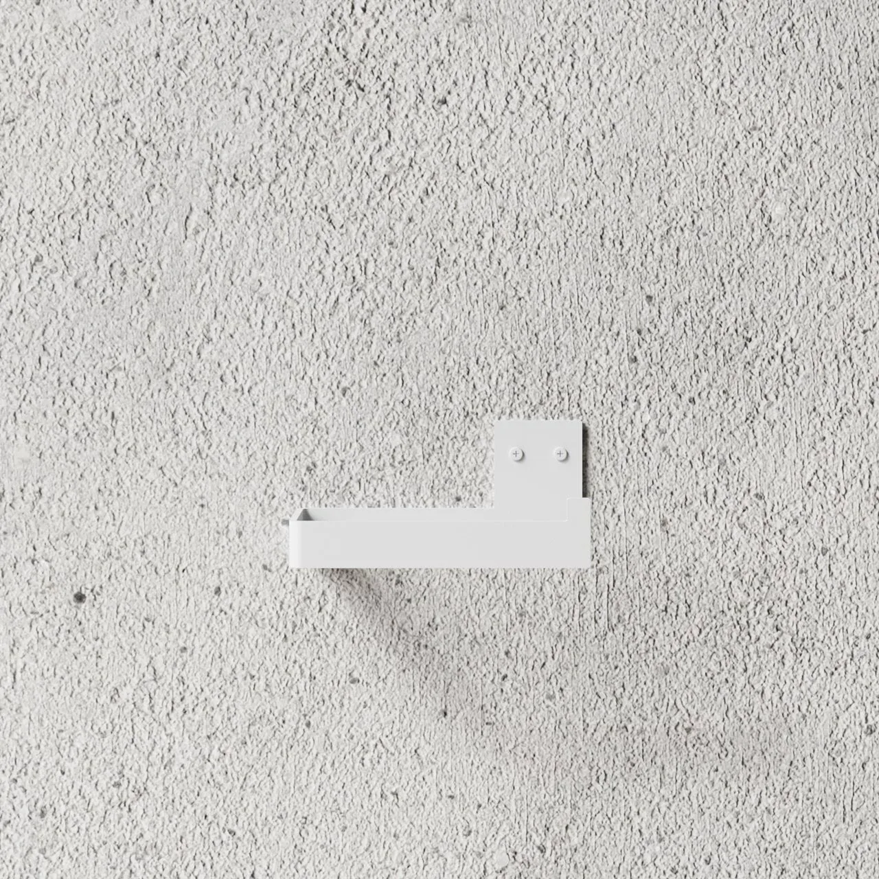 Nichba トイレットペーパーホルダー, White Nichba