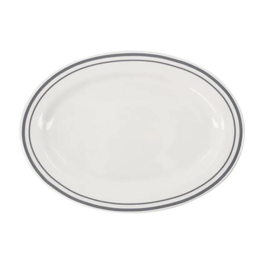 Bistro サービングプレート 22x29 cm, grey Nicolas Vahé | ニコラス バヘ