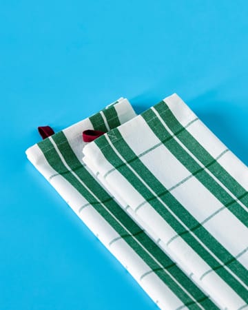 Chef キッチンタオル 50x70 cm - Green-white - Nicolas Vahé | ニコラス バヘ