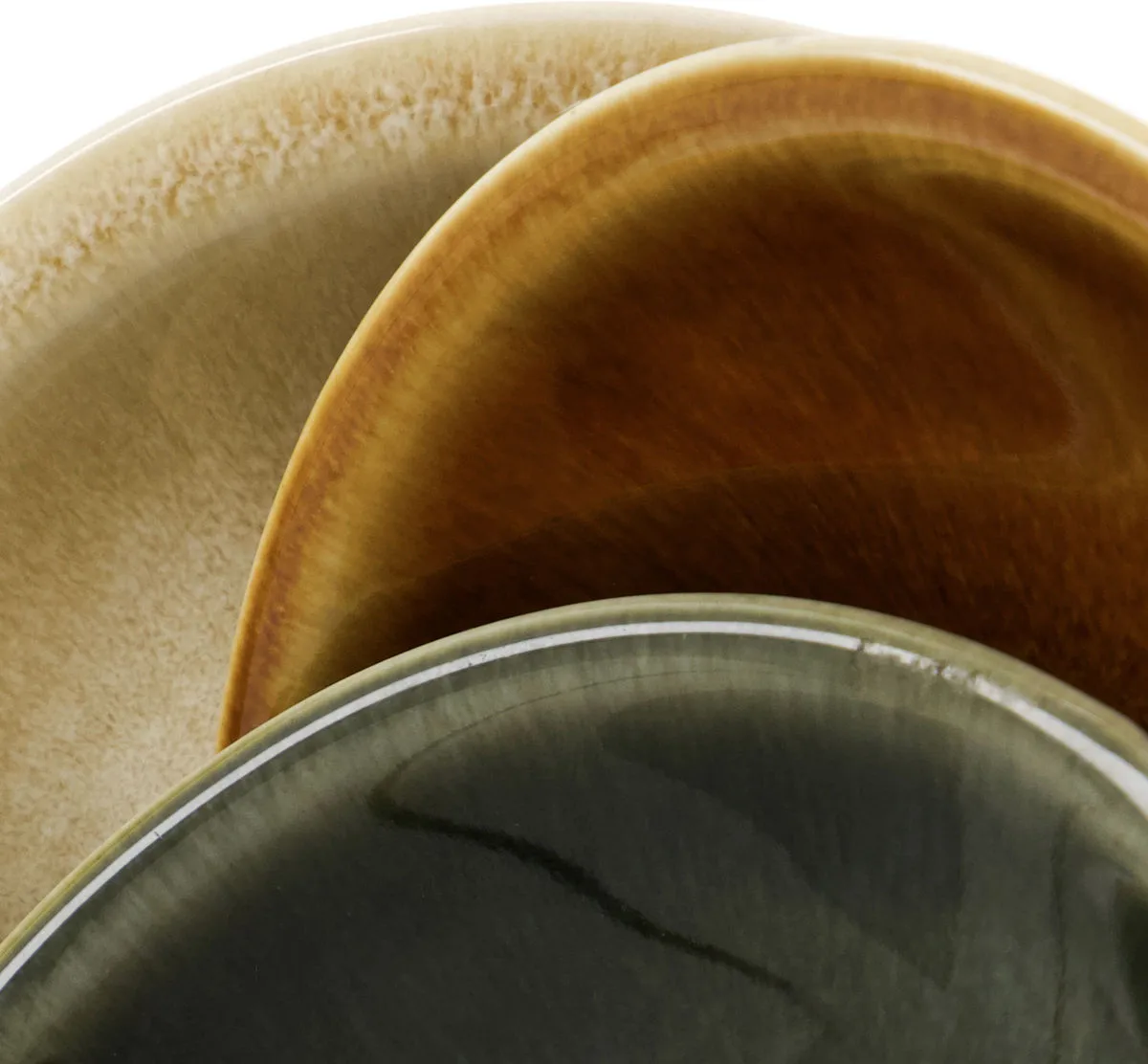 Hala ボウル Ø9 cm 6個セット, Green-yellow mocha Nicolas Vahé | ニコラス バヘ