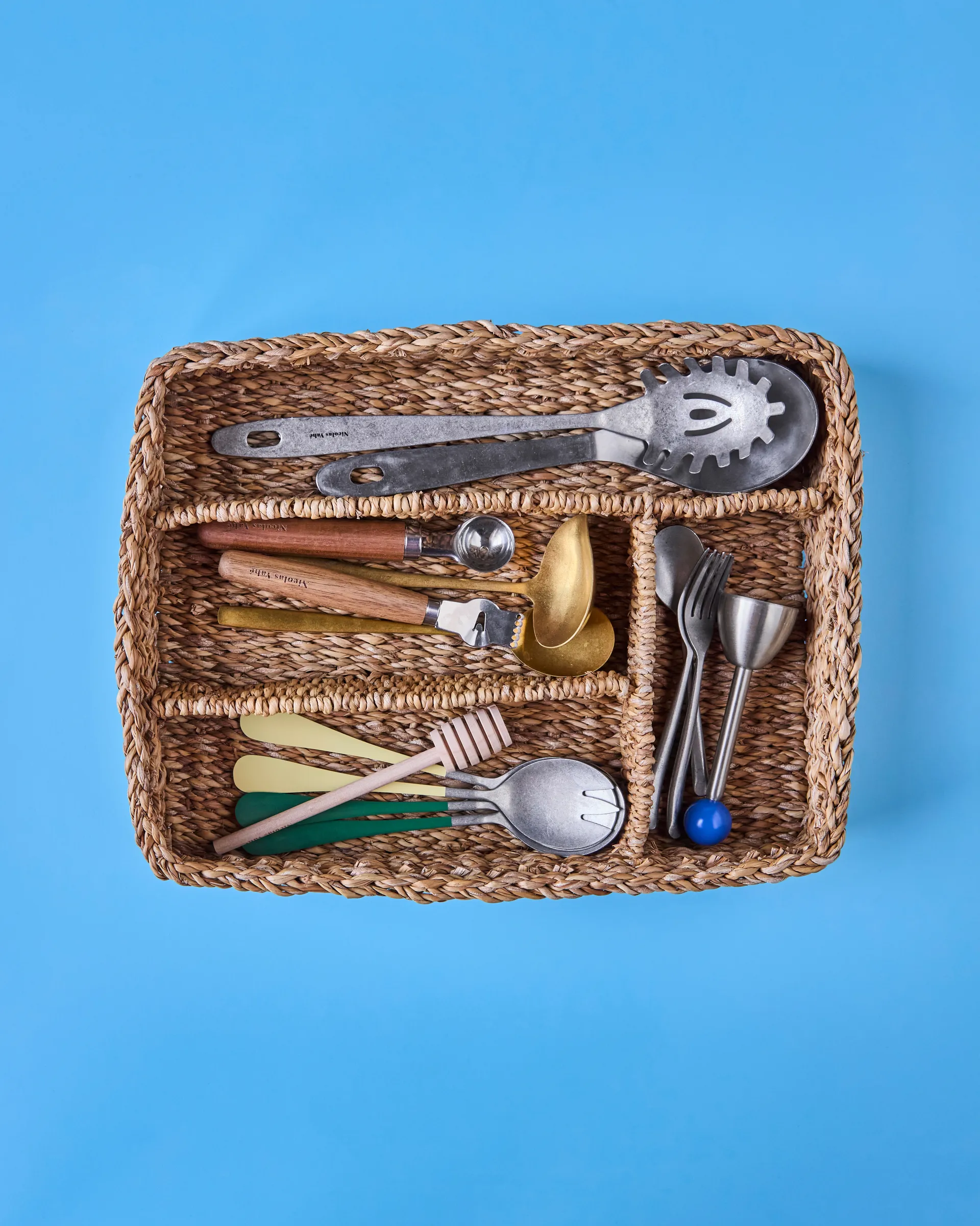 Naba オーガナイザーバスケット 27x35 cm, Natural Nicolas Vahé | ニコラス バヘ