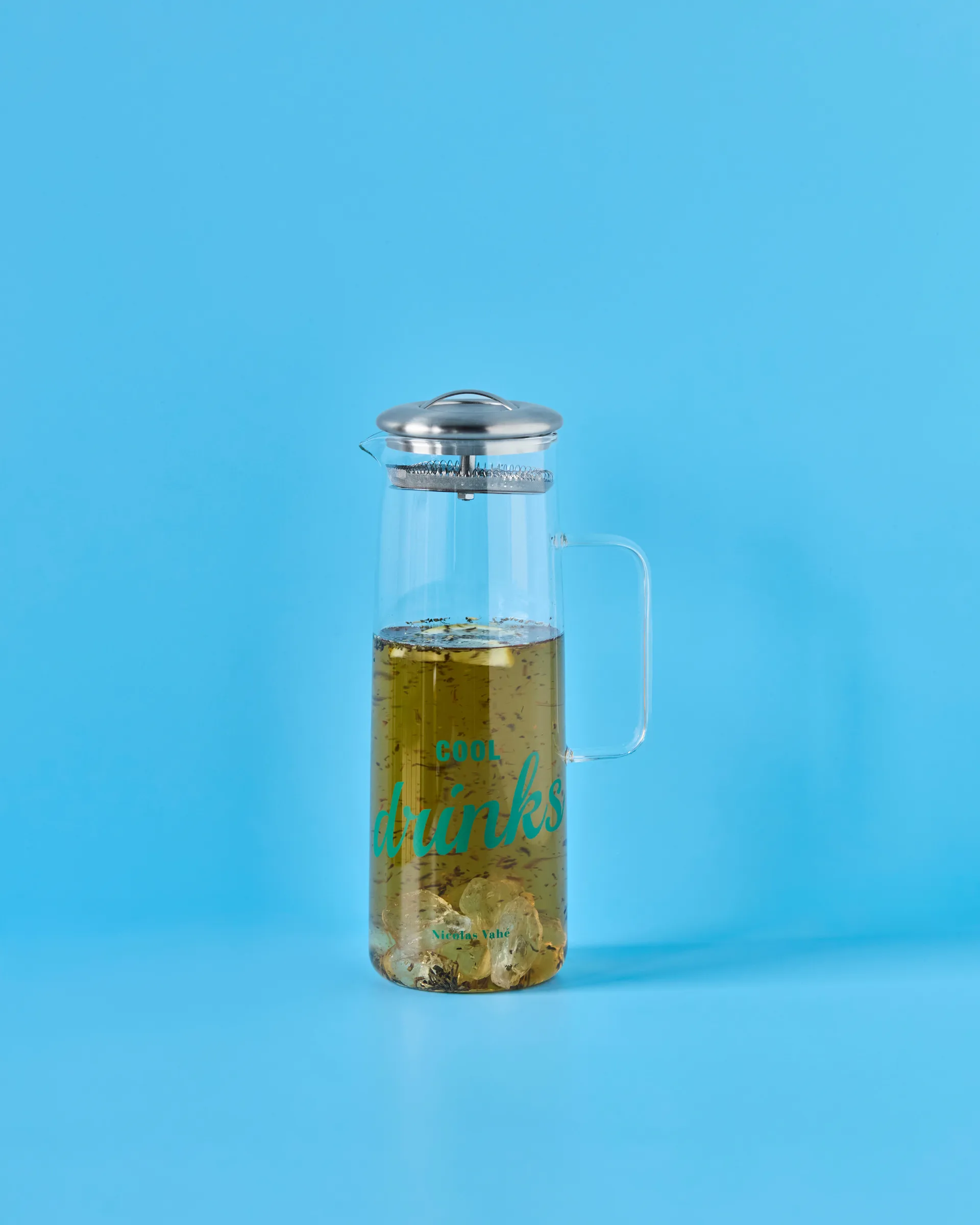 Nicolas Vahé 蓋付きジャグ, Clear-silver Nicolas Vahé | ニコラス バヘ