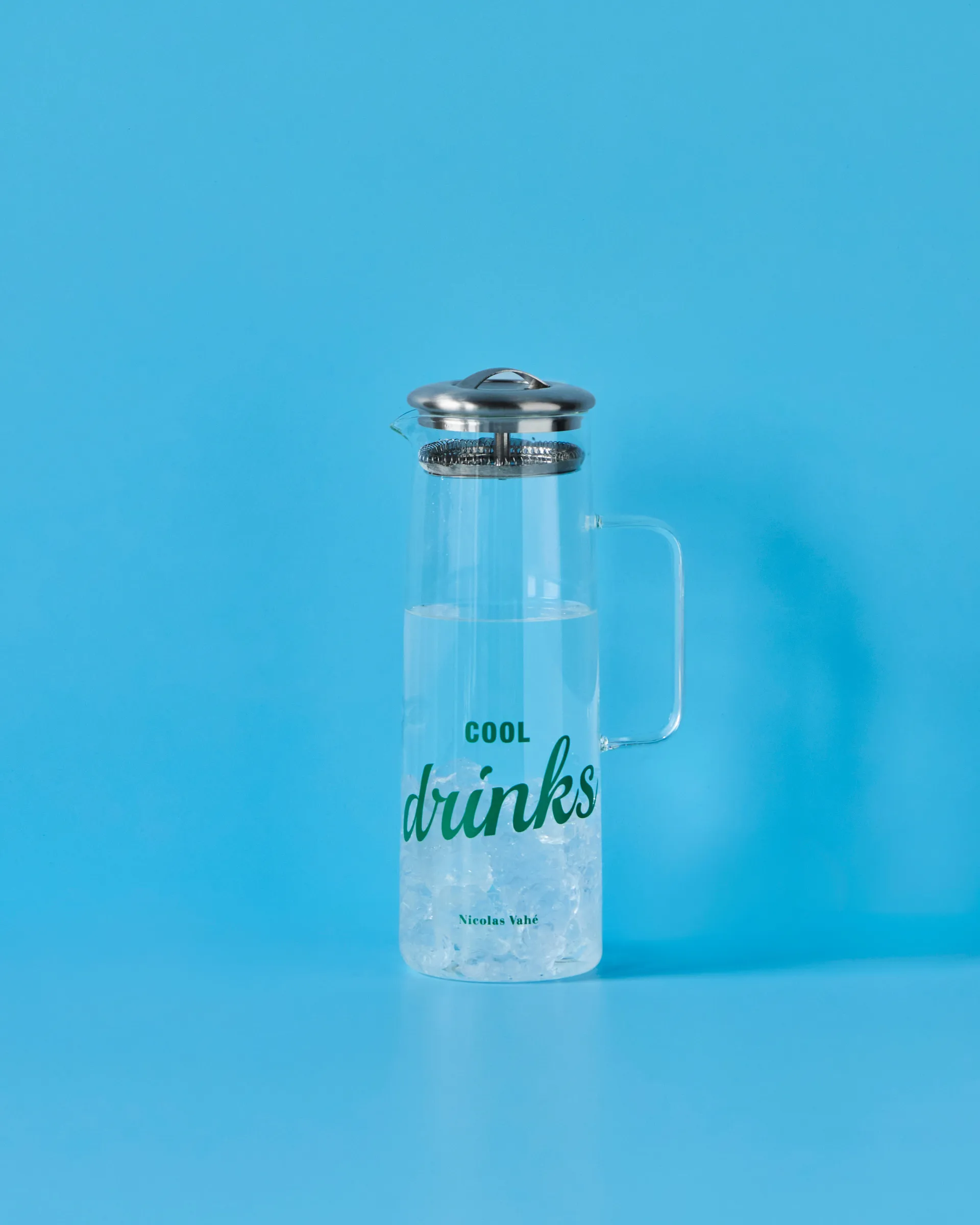 Nicolas Vahé 蓋付きジャグ, Clear-silver Nicolas Vahé | ニコラス バヘ