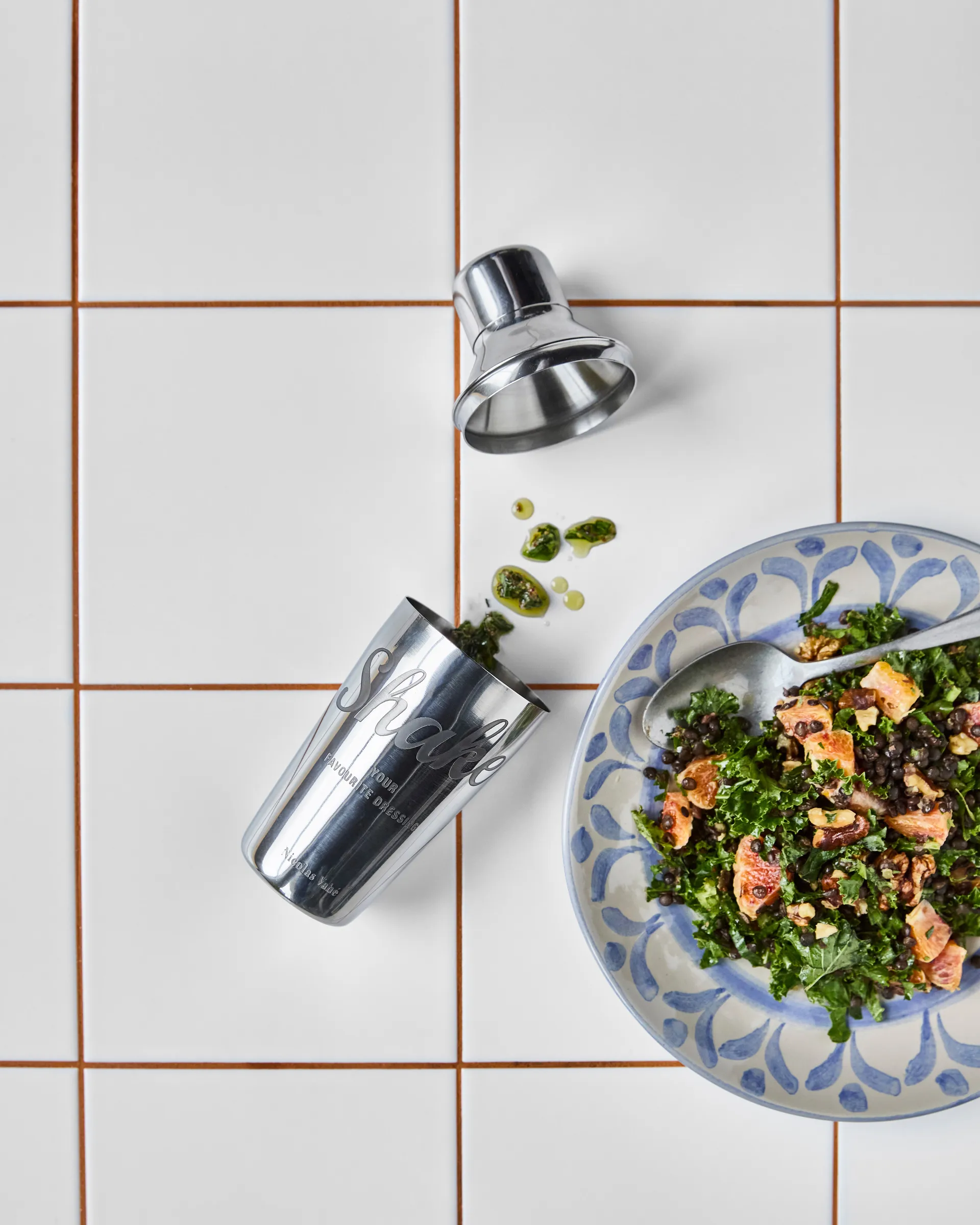 Nicolas Vahé シェイカー, Silver finish Nicolas Vahé | ニコラス バヘ