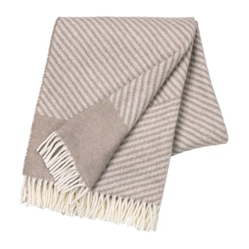 ストライプ ウールスロー 130x185 cm - Beige - NJRD | 二オール