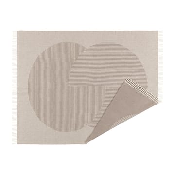 サークルズ ウールスロー 130x185 cm - Beige - NJRD | 二オール