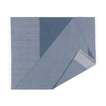 ストライプ ウールスロー 130x185 cm - Blue - NJRD | 二オール