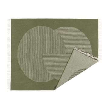 サークルズ ウールスロー 130x185 cm - Green - NJRD | 二オール