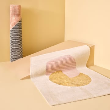 ストライプ ウールラグ ピンク - 170x240 cm - NJRD | 二オール