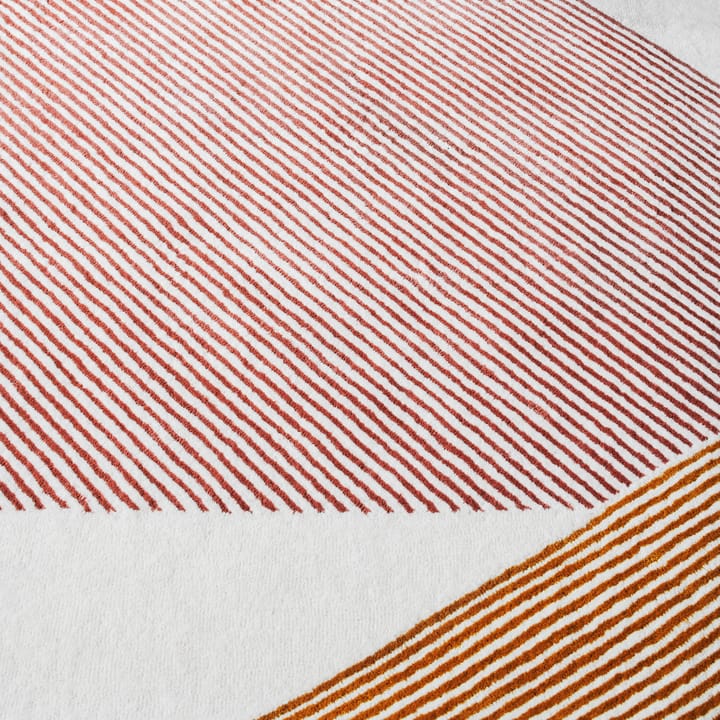 ストライプ ウールラグ ピンク, 200x300 cm NJRD | 二オール