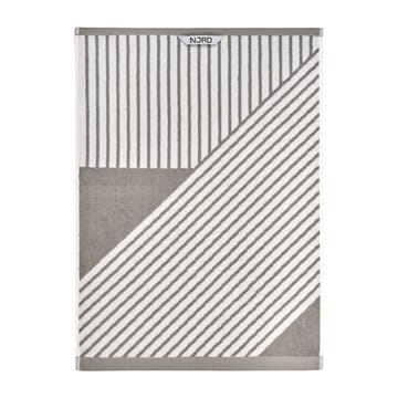 ストライプ タオル 50x70 cm - grey - NJRD | 二オール