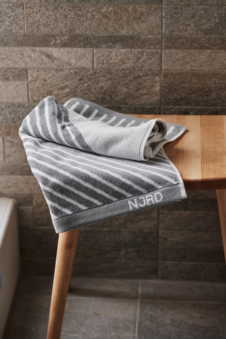 ストライプ タオル 50x70 cm, grey NJRD | 二オール