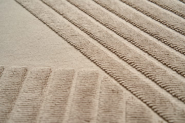 ストライプ バスマット 50x90 cm, Beige NJRD | 二オール
