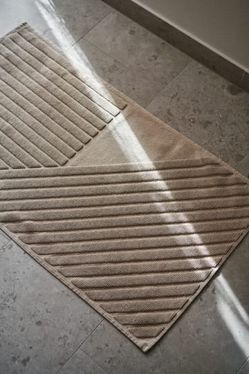 ストライプ バスマット 50x90 cm - Beige - NJRD | 二オール