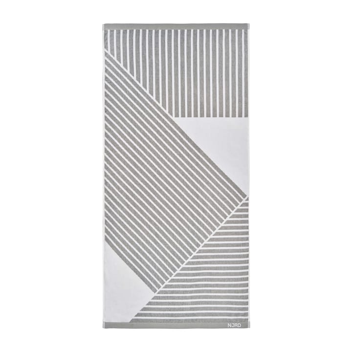 ストライプ バスタオル 70x140 cm, grey NJRD | 二オール