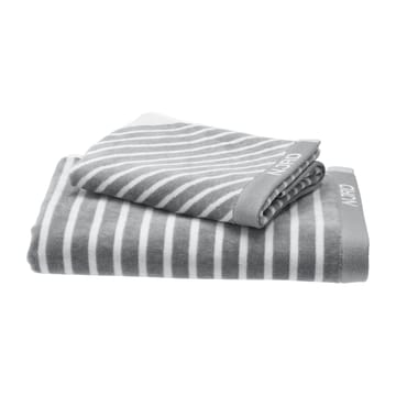 ストライプ バスタオル 70x140 cm - grey - NJRD | 二オール