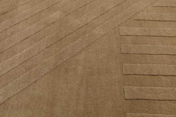 Levels ウールラグ ストライプ beige - 170x240 cm - NJRD | 二オール