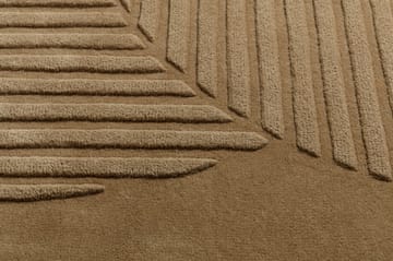 Levels ウールラグ サークルズ beige - 200x300 cm - NJRD | 二オール