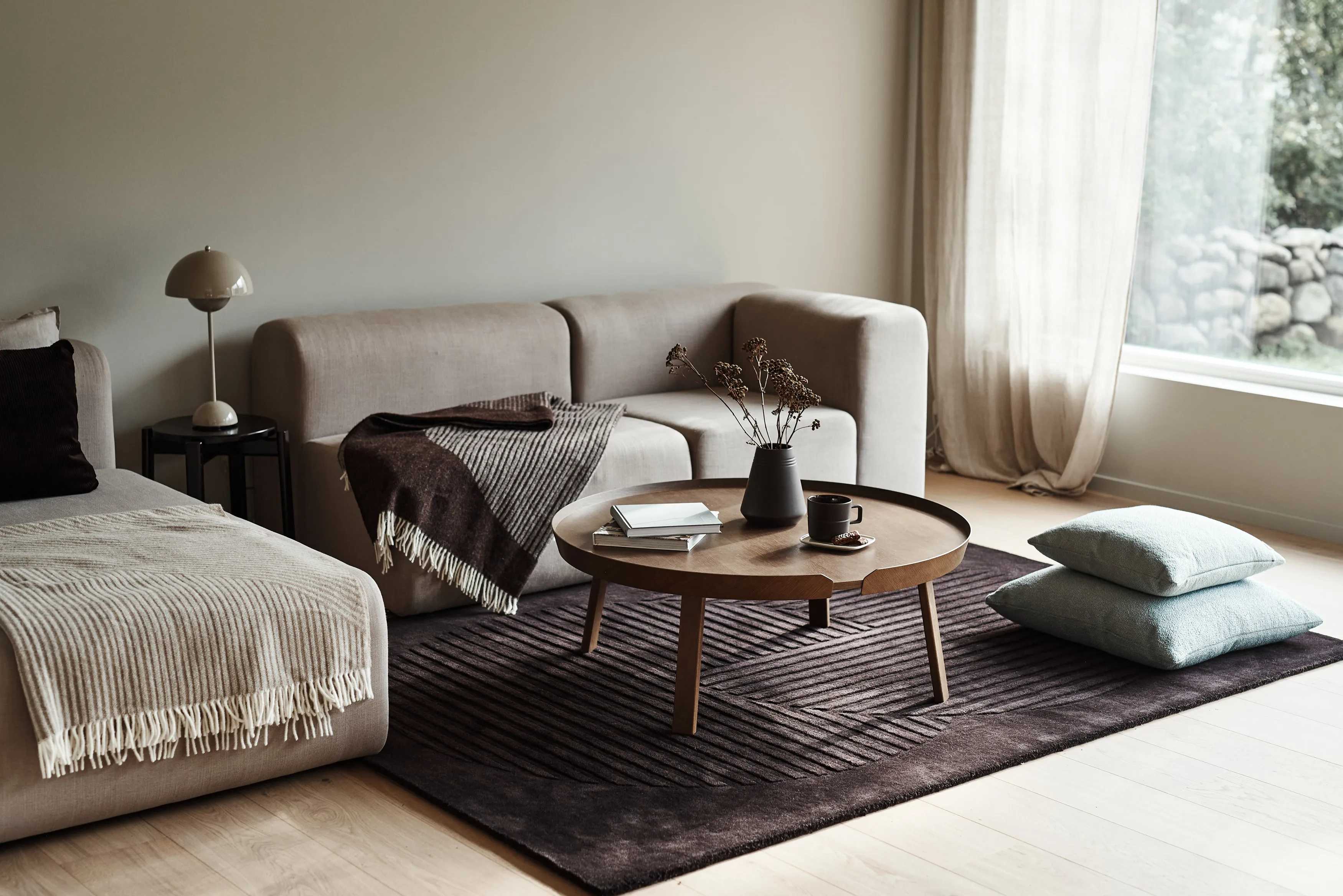 二オール ストライプ ウールラグ 170×240 cm 定価13万 二オール ストライプ ウールラグ 170×240 cm 定価13万 【公式通販】