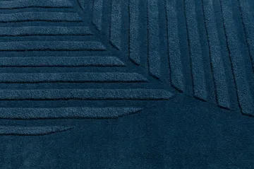 Levels Circles ウールラグ - Blue, 170x240 cm - NJRD | 二オール