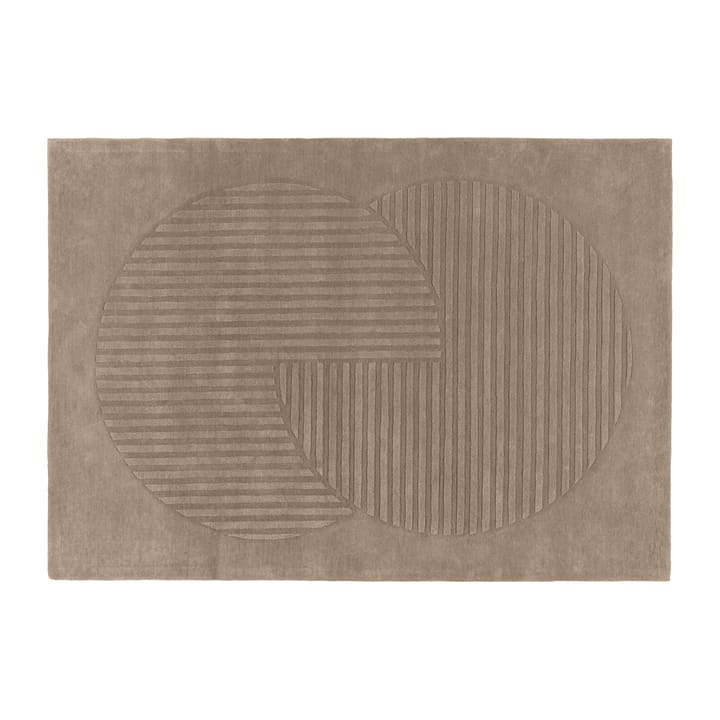 Levels ウールラグ サークルズ mole - 200x300 cm - NJRD | 二オール