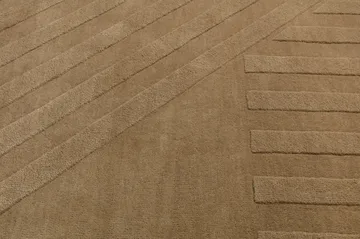 Levels Stripes ウールラグ - Beige, 170x240 cm - NJRD | 二オール