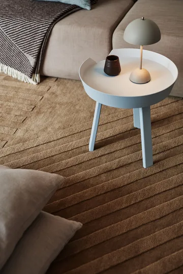 Levels Stripes ウールラグ - Beige, 170x240 cm - NJRD | 二オール