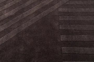 Levels Stripes ウールラグ - Brown, 200x300 cm - NJRD | 二オール