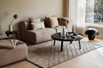 Levels Stripes ウールラグ - Taupe, 170x240 cm - NJRD | 二オール