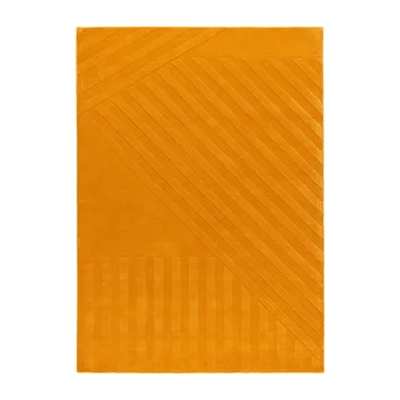 Levels Stripes ウールラグ - Yellow, 200x300 cm - NJRD | 二オール