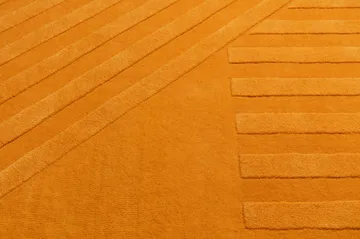 Levels Stripes ウールラグ - Yellow, 200x300 cm - NJRD | 二オール