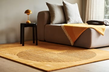 Levels ウールラグ サークルズ yellow - 170x240 cm - NJRD | 二オール