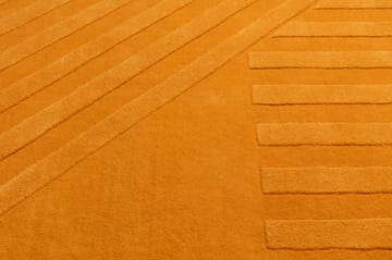 Levels ウールラグ ストライプ yellow - 170x240 cm - NJRD | 二オール