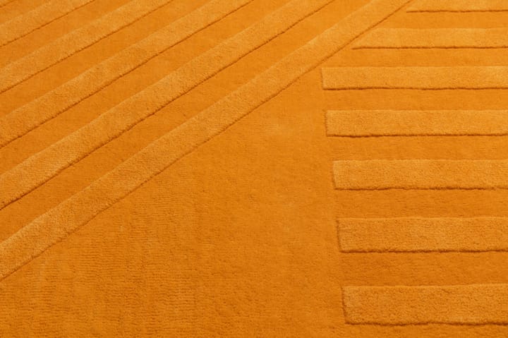 Levels ウールラグ ストライプ yellow, 170x240 cm NJRD | 二オール