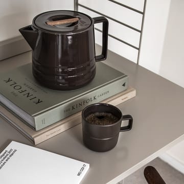 Lines ティーポット 1.5L - brown - NJRD | 二オール