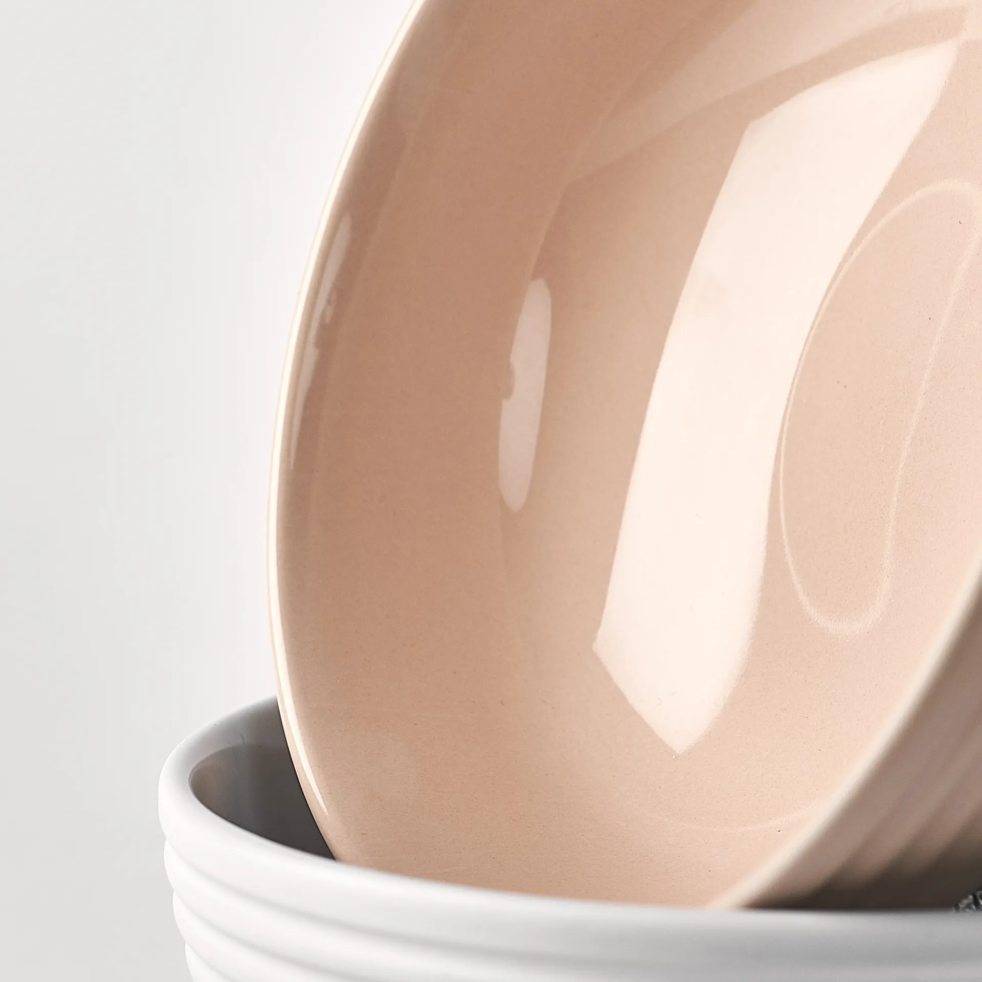 Lines ボウル Ø16 cm 6パック, beige NJRD | 二オール