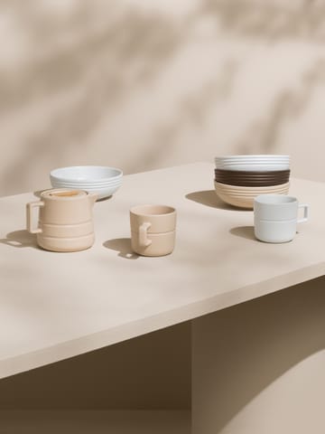 Lines ボウル Ø16 cm 6パック - beige - NJRD | 二オール