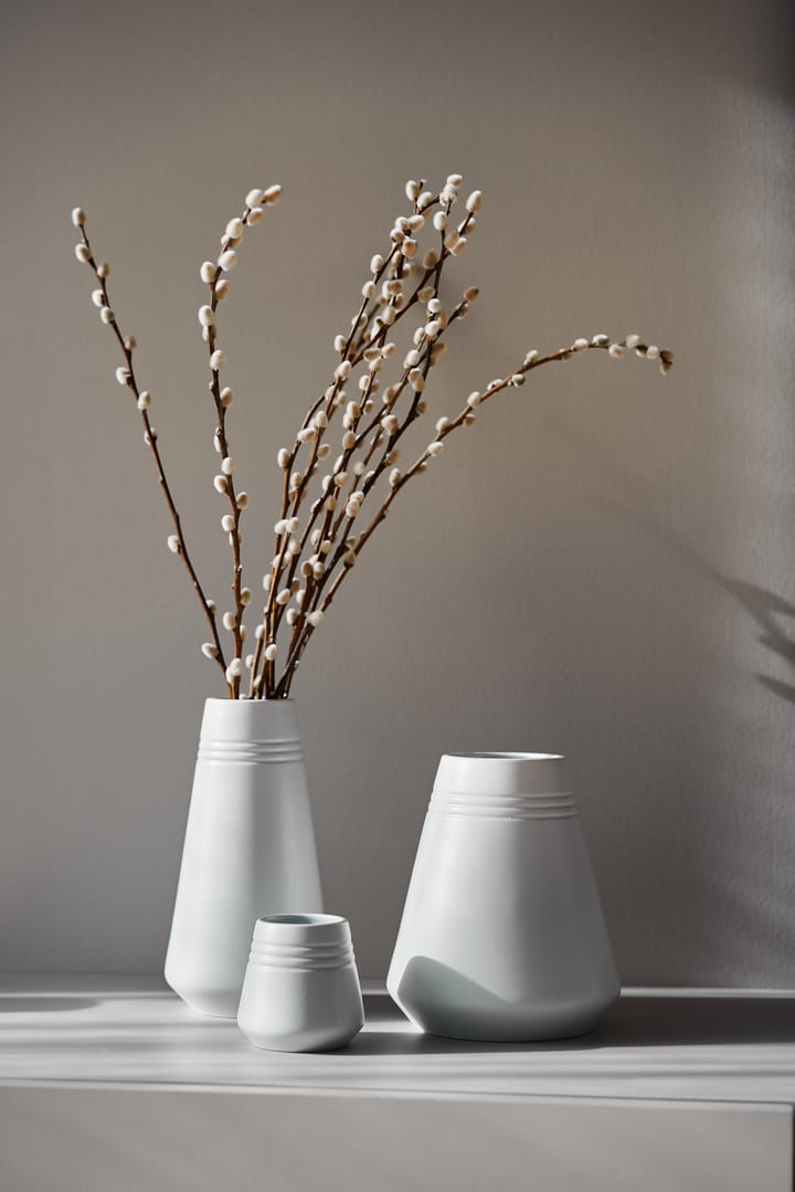 Lines 花瓶 18 cm, White NJRD | 二オール