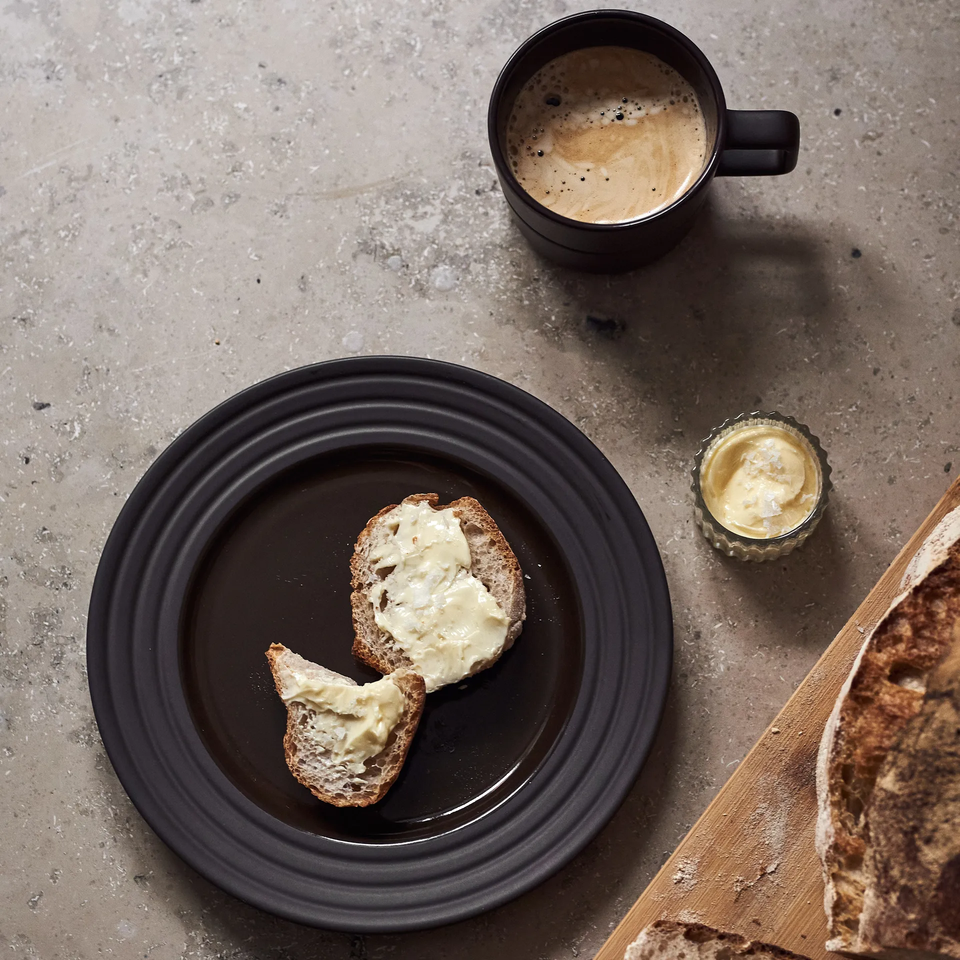 Lines スモール プレート Ø21 cm 6パック, brown NJRD | 二オール