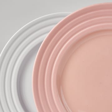 Lines スモール プレート Ø21 cm 6パック - pink - NJRD | 二オール