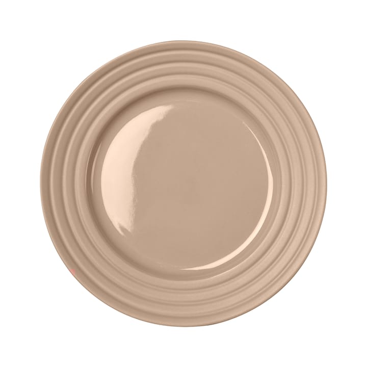 Lines スモール プレート Ø21 cm, beige NJRD | 二オール