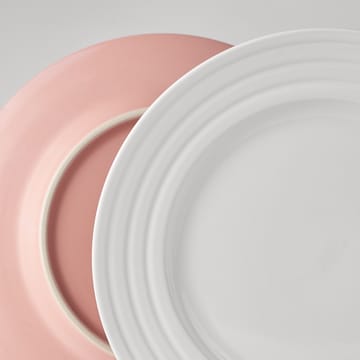 Lines スモール プレート Ø21 cm - pink - NJRD | 二オール