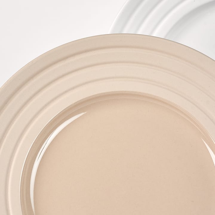 Lines プレート Ø27 cm 6パック, beige NJRD | 二オール