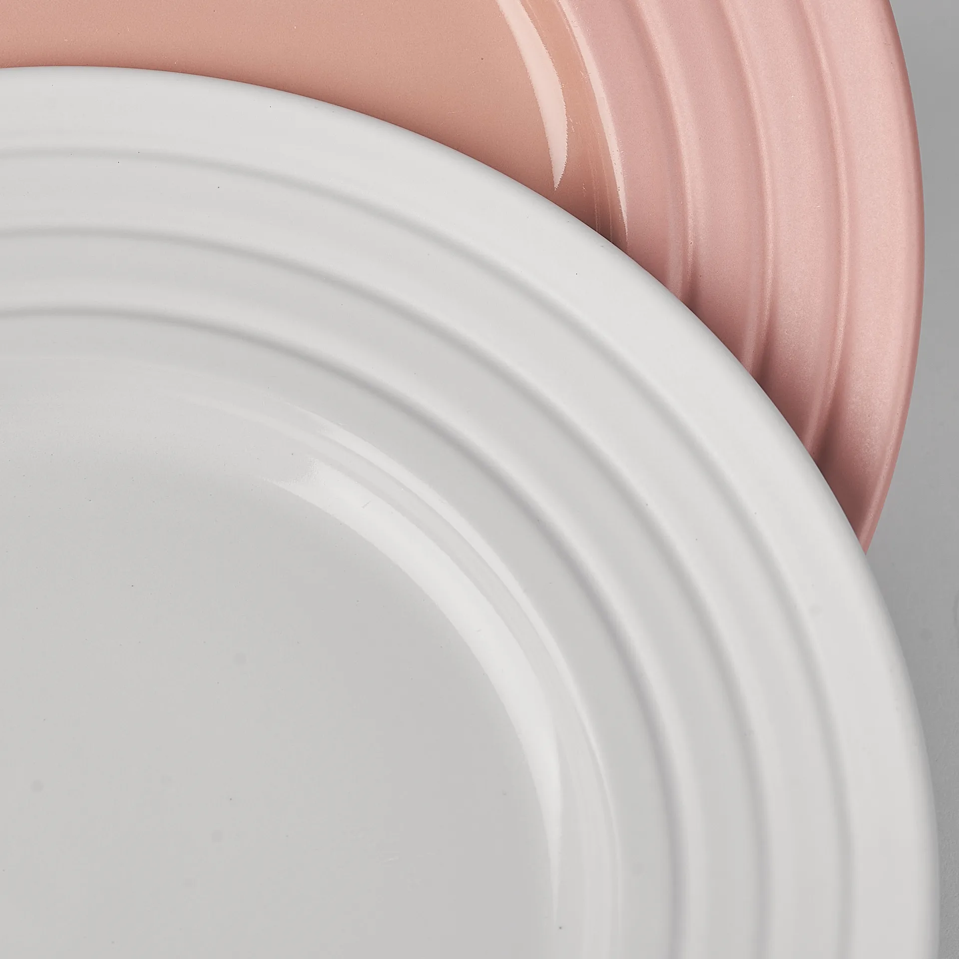 Lines プレート Ø27 cm 6パック, white NJRD | 二オール