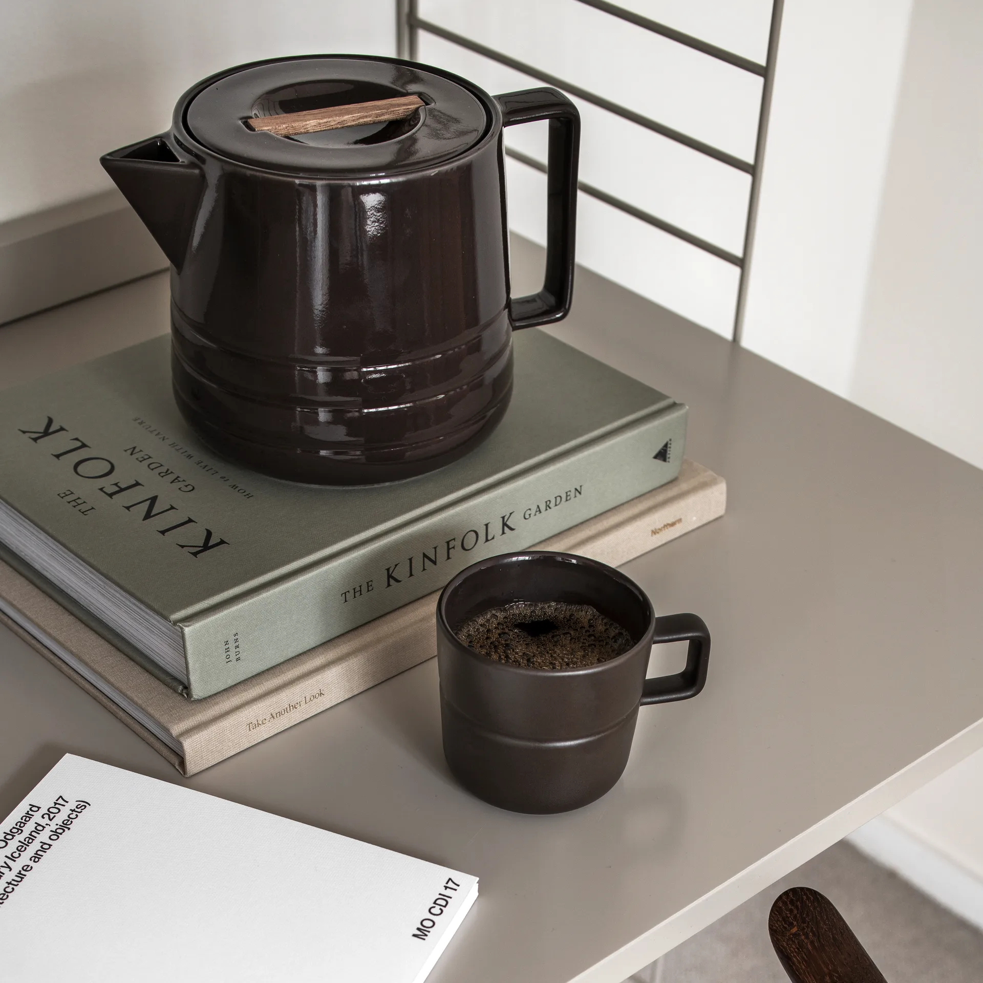 Lines マグ 30 cl 2パック, brown NJRD | 二オール