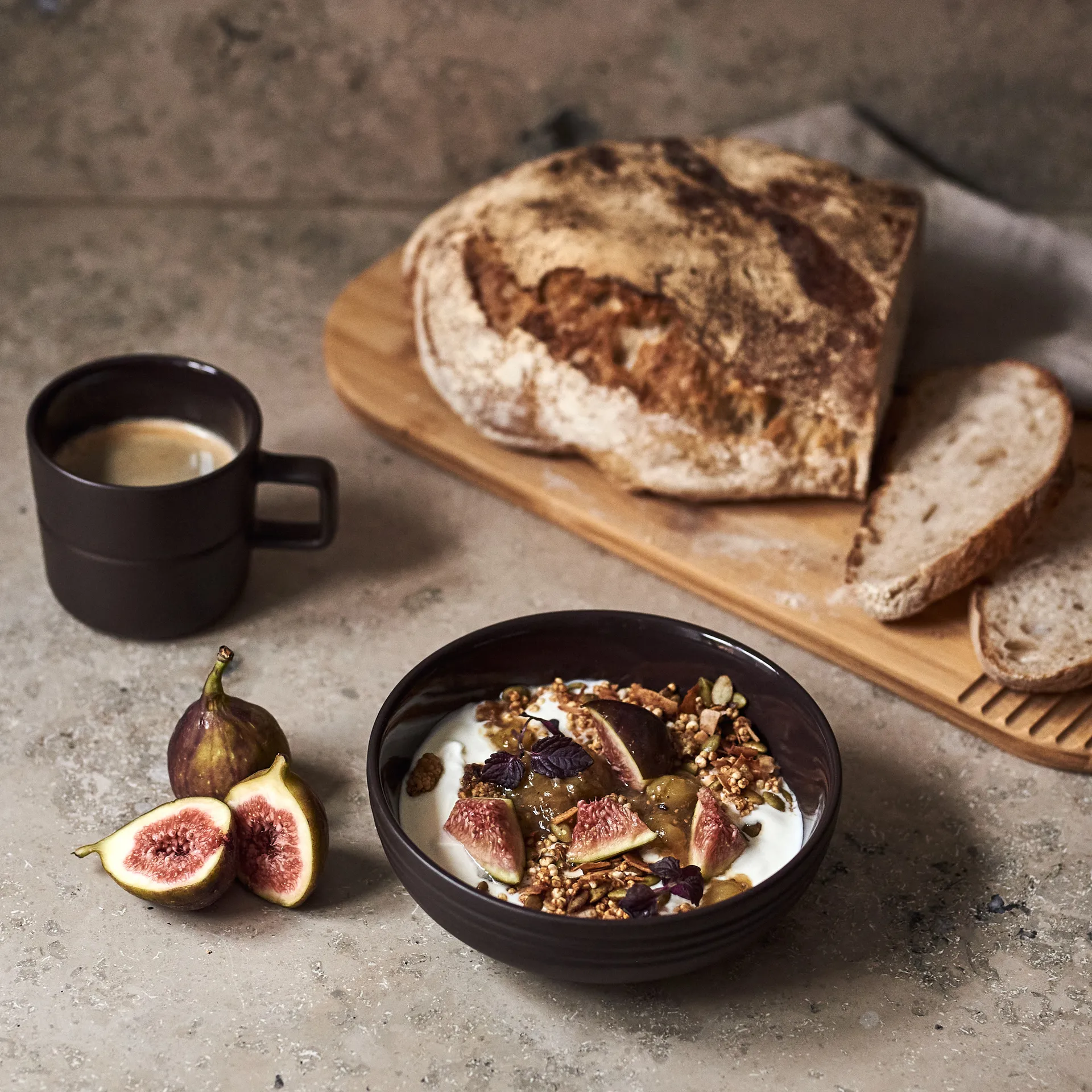 Lines マグ 30 cl 2パック, brown NJRD | 二オール