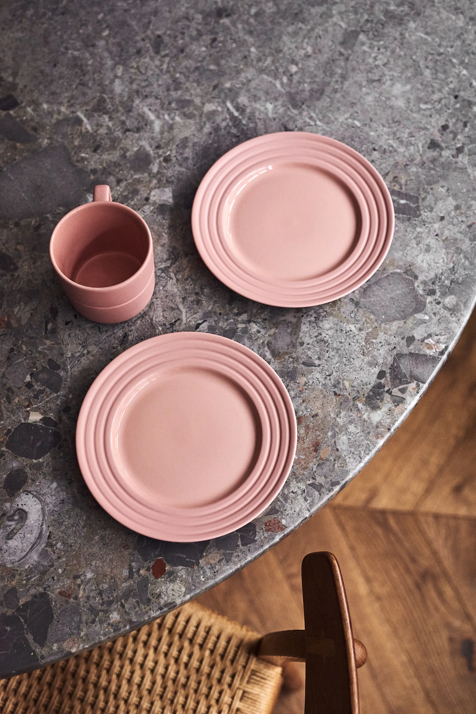 Lines マグ 30 cl 2パック, pink NJRD | 二オール